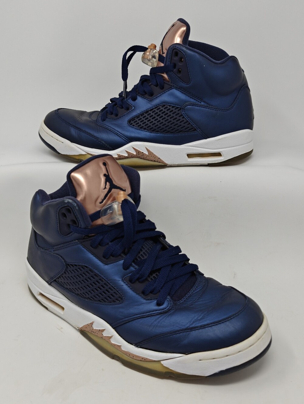 Air Jordan 5 Retro Bronze 2016 Obsidian 136027-416 Men's Size 10.5 Authenticated
